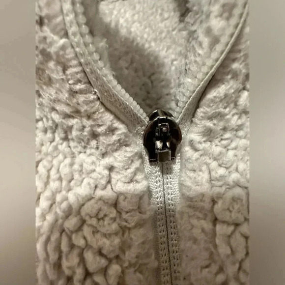 Columbia cream Fast Beauty Fleece Women's Full Zip Jacket size S - Picture 4 of 9